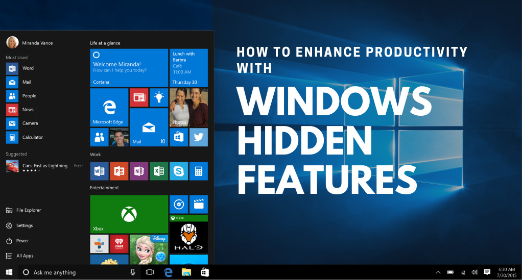 How to Enhance Productivity with Windows Hidden Features