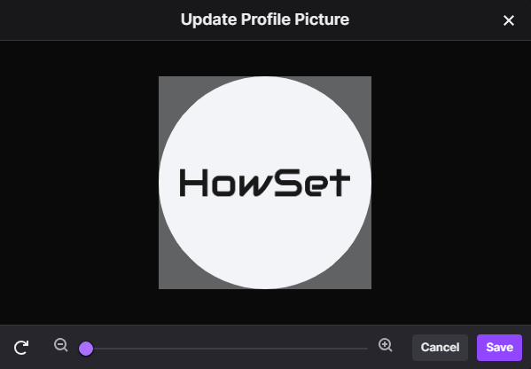 Change Your Twitch Profile Picture