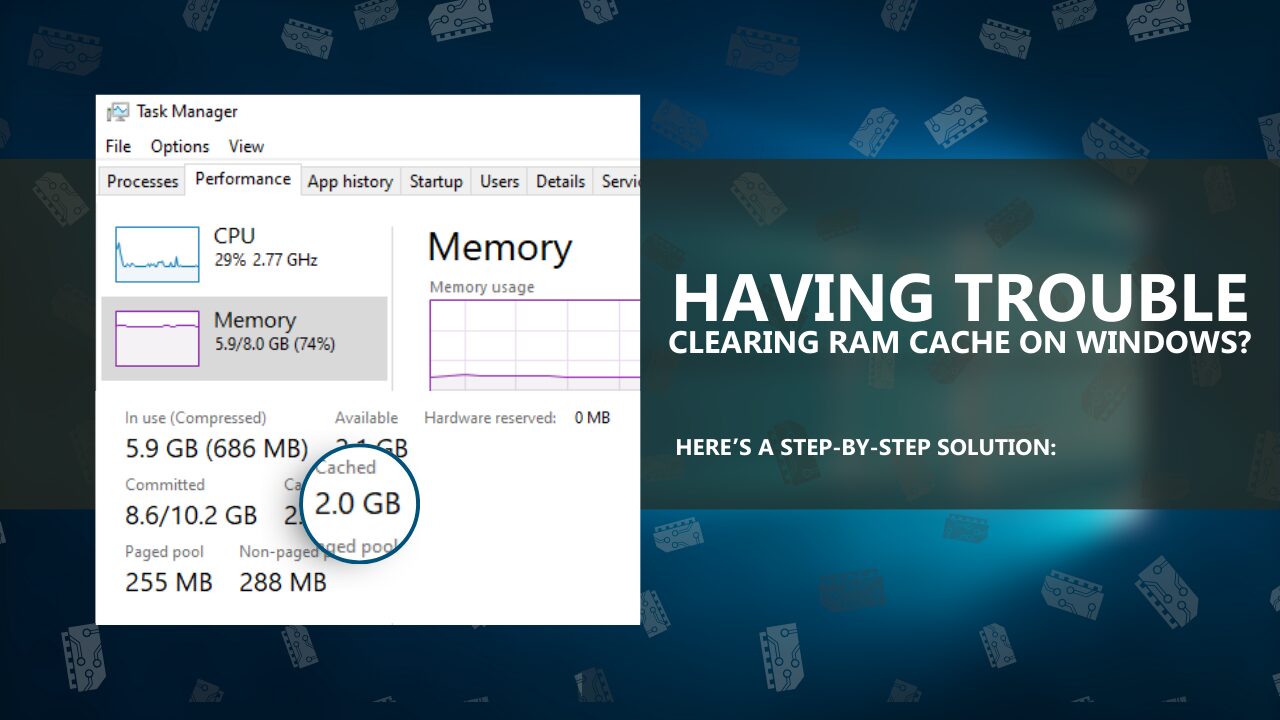 Having Trouble Clearing RAM Cache on Windows Here’s a Step-by-Step Solution