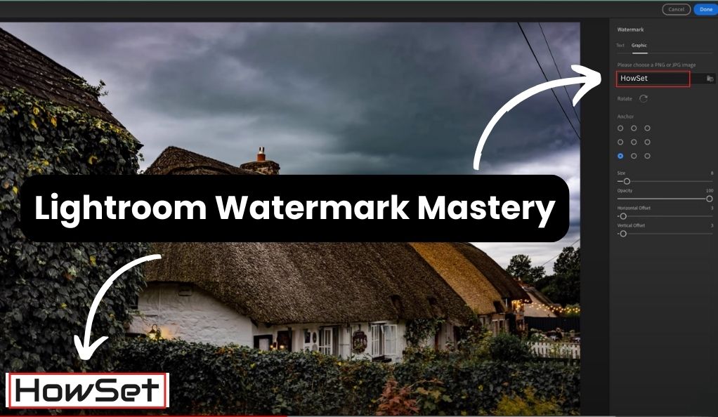 Lightroom Watermark Mastery