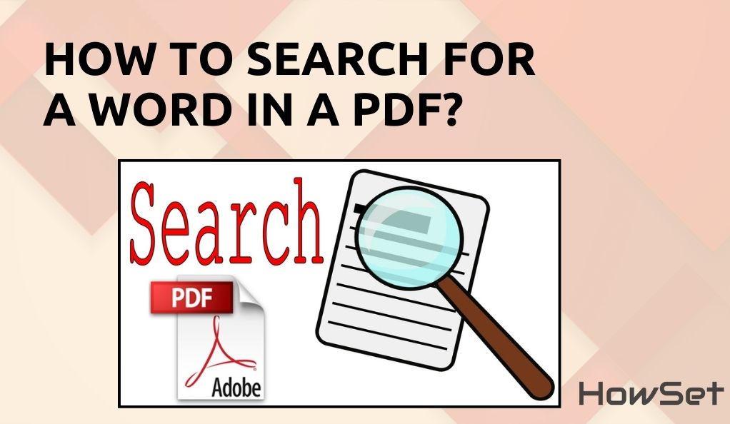 Mastering pdf Searches
