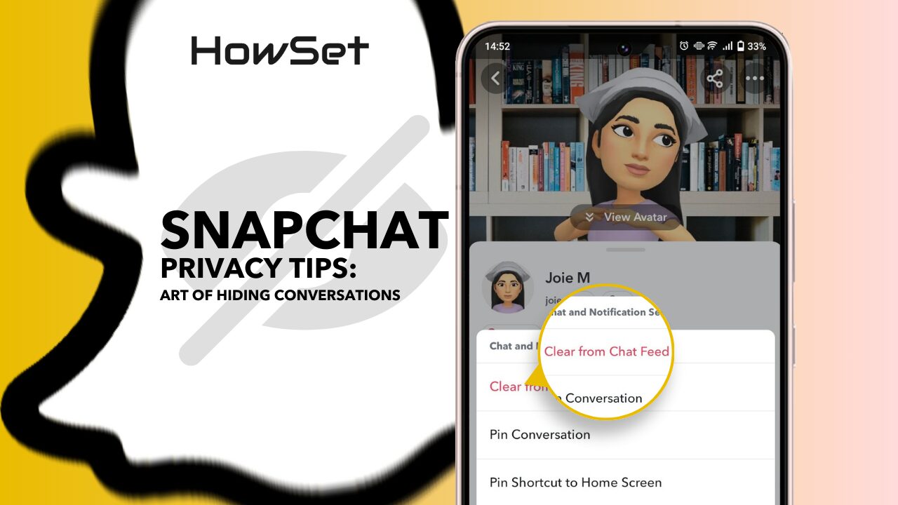How to Hide Conversation on Snapchat