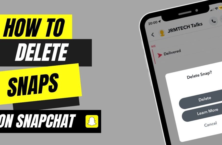 Trouble Deleting Snaps on Snapchat Follow This Easy Step-by-Step Solution