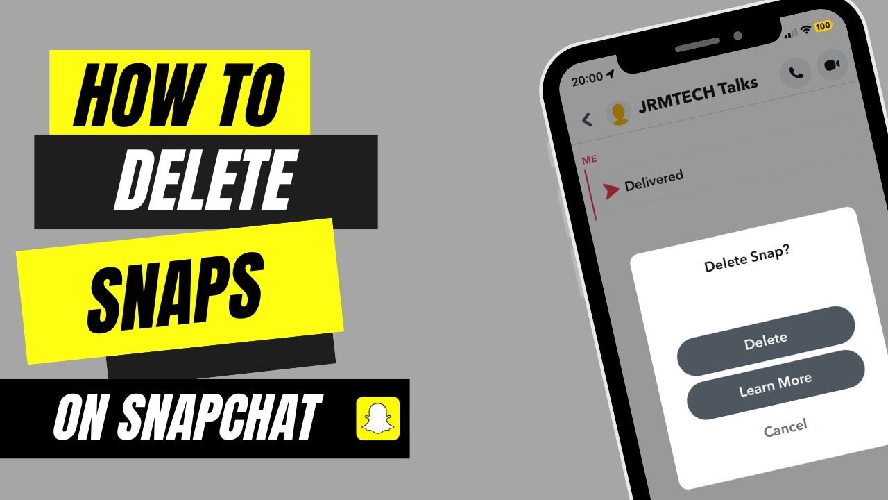 Trouble Deleting Snaps on Snapchat Follow This Easy Step-by-Step Solution
