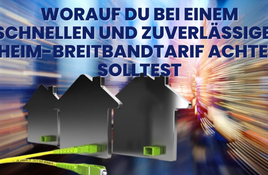 Fast and Reliable Home Broadband DE