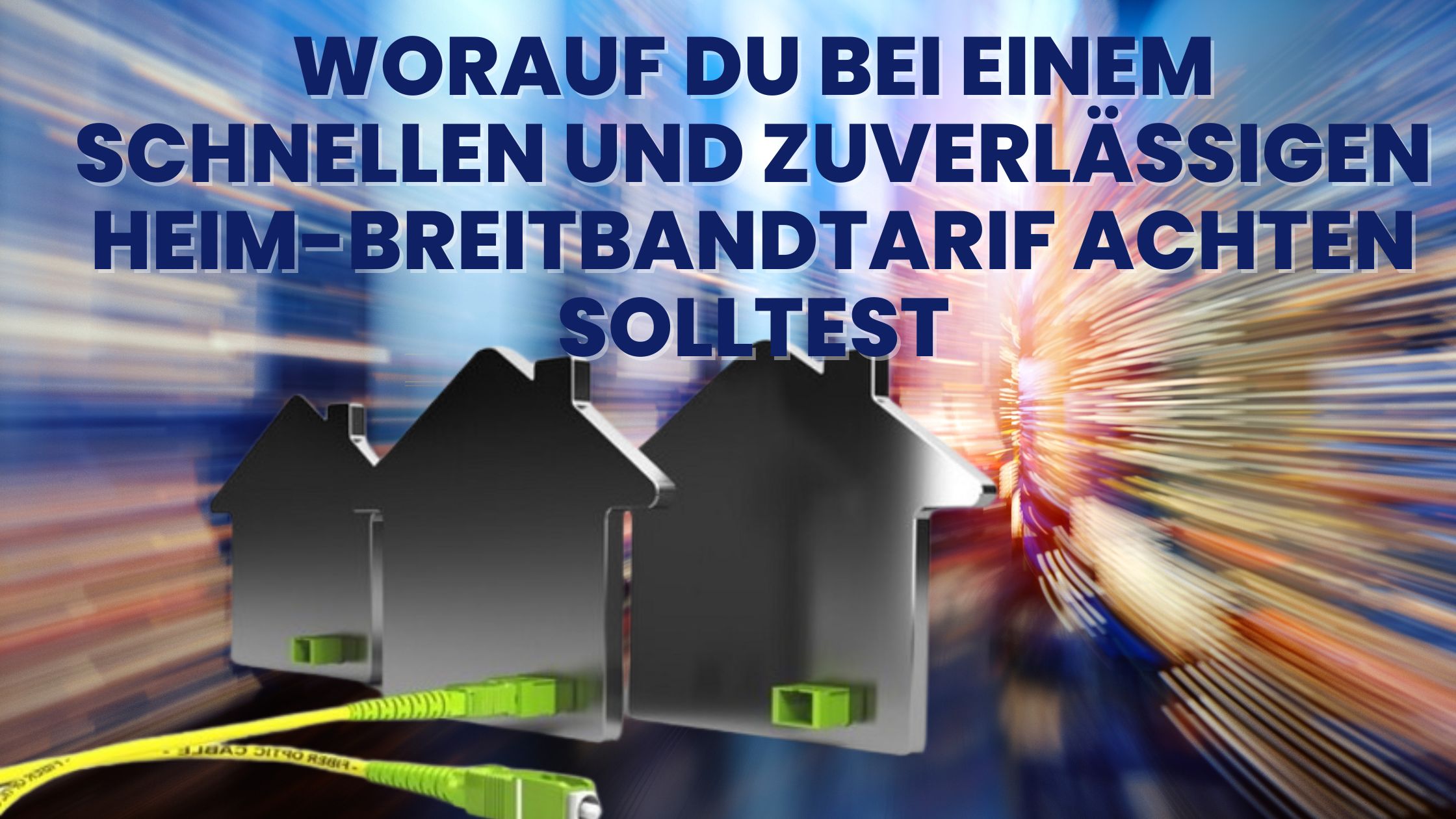 Fast and Reliable Home Broadband DE